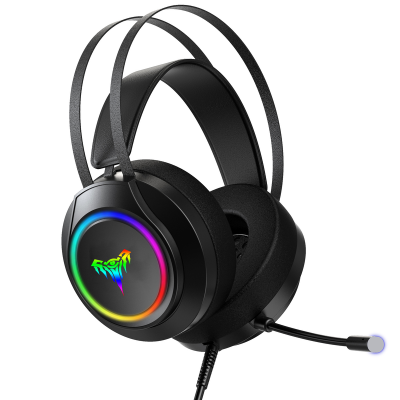 Gaming Headset Manufacturer - Speed Titanium Factory Direct Sale Over-Ear Wired 7.1 RGB Lighting Esports Studio Music Active Noise Cancellation