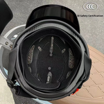 Electric Bike Helmet Manufacturer - 3C Safety Certified ABS Material Harley Retro Motorcycle Battery Cap Summer Breathable Unisex Half