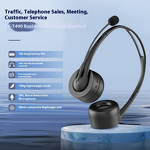 Wireless Headset Manufacturer - Cross-Border Factory Wholesale New Bilateral Business for Bluetooth Single-Ear Design for Telephone Operators