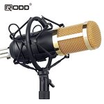 Condenser Microphone Manufacturer - RODD BM-800 Desktop Cardioid Polar Pattern XLR Connector Metal Wired 20Hz-20KHz