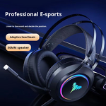 Gaming Headset Manufacturer - Speed Titanium Factory Direct Sale Over-Ear Wired 7.1 RGB Lighting Esports Studio Music Active Noise Cancellation