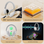 Smart Earphones Manufacturer - Cross-Border New Hot-Selling Jl for 5.3 Active Noise Cancellation RGB Lighting Long Battery Life Sports