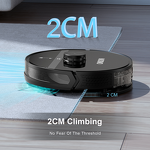 Smart Vacuum Cleaner Manufacturer - X6 Home OLED Infrared Navigation Automatic Recharging Laser Obstacle Avoidance Climbing WiFi Connectivity
