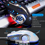 Gaming Mouse Manufacturer - Xinmeng XM-M322 Mechanical Snake USB Wired 6-Button Weighted Macro Programming Internet Cafe Cf Lol Laptops