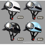 Electric Bike Helmet Manufacturer - 3C Safety Certified ABS Material Harley Retro Motorcycle Battery Cap Summer Breathable Unisex Half