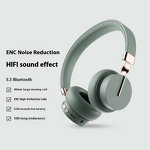 Earphones Manufacturer - Fanji JL IPX5 Waterproof Ultra-Long Battery Life Hot-Selling LED Over-Ear Noise Cancelling Sports Gaming