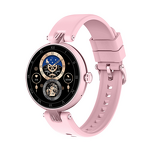 Women's Smart Watch Manufacturer - H18 AMOLED Display IP68 Waterproof IOS Monitoring Blood Pressure Heart Rate Menstrual Cycle Silicone
