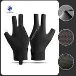Billiard Gloves Manufacturer - Thin Section 3 Finger Breathable Non-slip Wear-resistant Snooker Pool