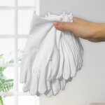 White Gloves Manufacturer - Cotton Homework Literary Play Etiquette Labor Protection Pure Cotton Jersey