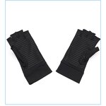Compression Gloves Manufacturer - Half-finger Rehabilitation Striped Protective Touch Screen Pressure Joints Odour-proof