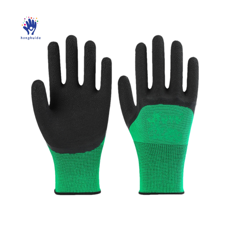 Labor Protection Gloves Manufacturer - Wear-resistant Work Foam Non-slip Waterproof Breathable Thickened Rubber