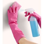 Household Gloves Manufacturer - 38cm Medium Thickness Latex Dishwashing Cleaning Hygiene Anti-slip Protection