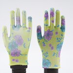 Gardening Gloves Manufacturer - Medium Women's Labor Protection Anti-static Non-slip Breathable Knitted for Housework