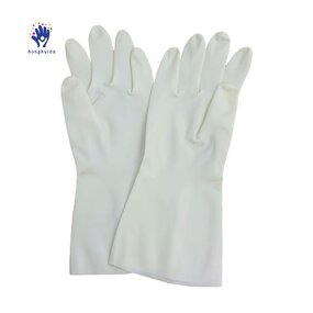 Dishwashing Gloves Manufacturer - Factory White Nitrile Food Safe Durable for Industrial Household All Seasons