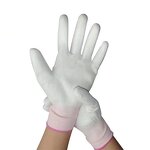 Labor Protection Gloves Manufacturer - PU-Coated Palm Dust-Free Anti-static for Electronic Factory Medium Breathable