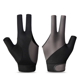 Billiards Gloves Manufacturer - Spandex Elastic Comfortable Three Finger Durable Wear-resistant
