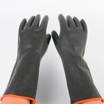 Industrial Latex Gloves Manufacturer - Acid Alkali Resistant Chemical Durable for Household Use