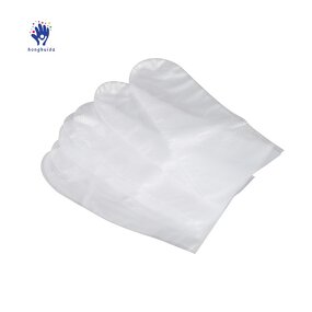 Disposable Gloves Manufacturer - PE Transparent Fingersets for Doctor Gynecology Sterile Hygiene Medium Thickness
