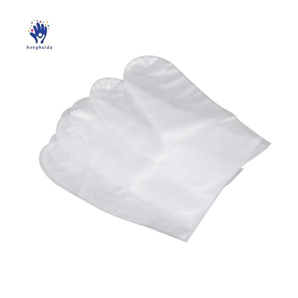 Disposable Gloves Manufacturer - PE Transparent Fingersets for Doctor Gynecology Sterile Hygiene Medium Thickness