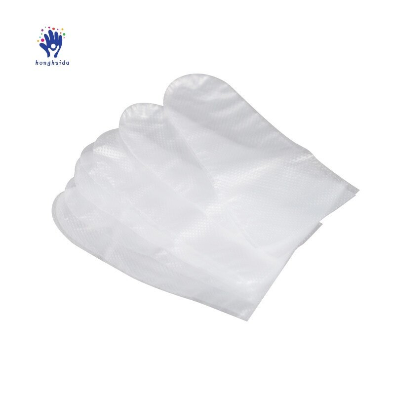 Disposable Gloves Manufacturer - PE Transparent Fingersets for Doctor Gynecology Sterile Hygiene Medium Thickness