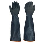 Industrial Latex Gloves Manufacturer - Thickened Reusable Waterproof Acid Alkali Resistant Anti-slip Wear-resistant