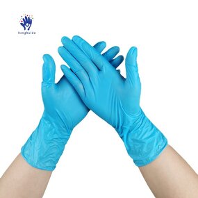 Disposable Nitrile Gloves Manufacturer - Synthetic Oil-resistant Lengthened Thickened for Electronic Workshop