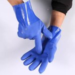 Labor Protection Gloves Manufacturer - PVC Thickened Oil Acid Alkali Resistant Waterproof Wear-resistant Non-slip