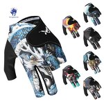 Snooker Gloves Manufacturer - Professional Breathable Non-slip Exposed Fingers Left Hand Spandex Microfiber Anti-slip 18cm