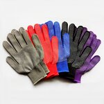 Work Gloves Manufacturer - Wholesale 13G Colored Anti-slip Particle Elastic Breathable for Construction Safety