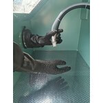 Industrial Latex Gloves Manufacturer - Heavy Duty Black Palm Anti-slip Granules Chemical Resistant Acid Alkali Resistant