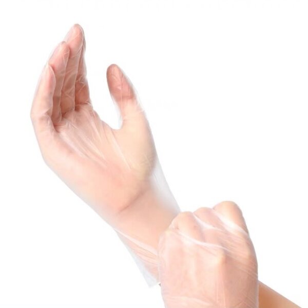 Disposable PVC Gloves Manufacturer - Food-grade Transparent Medium Thickness 22cm for Beauty Hairdressing