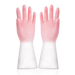 Dishwashing Gloves Manufacturer - Morandi Gradient Colour Household Kitchen Short Waterproof Non-slip