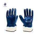 Industrial Gloves Manufacturer - Nitrile Wide-mouth Half-hanging Full-hanging Tapered Cuff Puncture-resistant Oil-resistant