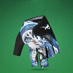 Snooker Gloves Manufacturer - Professional Breathable Non-slip Exposed Fingers Left Hand Spandex Microfiber Anti-slip 18cm