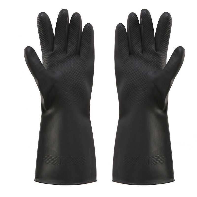 Industrial Latex Gloves Manufacturer - 33cm Oil and Cut Resistant Reusable Waterproof Durable