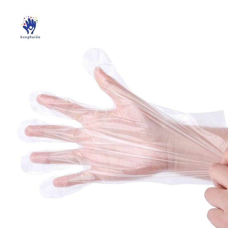 Disposable PE Gloves Manufacturer - Commercial Catering Film Takeaway Thickened Cleaning Home Food Grade All Seasons