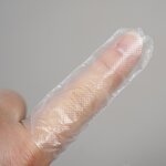 Disposable Gloves Manufacturer - PE Transparent Fingersets for Doctor Gynecology Sterile Hygiene Medium Thickness