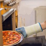 BBQ Gloves Manufacturer - High Temperature Resistant 500 Degrees Oven Flame Retardant Non-slip Cotton Dotted