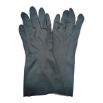 Industrial Rubber Gloves Manufacturer - Black Neoprene Acid Alkali Resistant Anti-slip Durable Thickened for Household