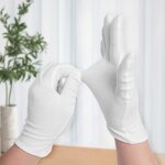 White Gloves Manufacturer - Cotton Homework Literary Play Etiquette Labor Protection Pure Cotton Jersey
