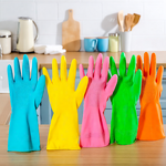 Dishwashing Gloves Manufacturer - Factory Wholesale Reusable Latex Rubber Medium Thickness for Seasons