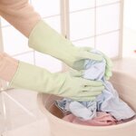 Dishwashing Gloves Manufacturer - PVC Household Cleaning Waterproof Non-slip Durable Kitchen