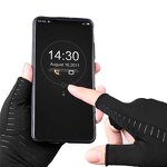 Arthritis Gloves Manufacturer - OEM Half-finger Silicone Striped Cycling Rehabilitation Deodorizing Sensitive