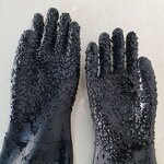 Industrial Rubber Gloves Manufacturer - Smooth Surface Anti-Scalding Easy to Clean for Sandblasting