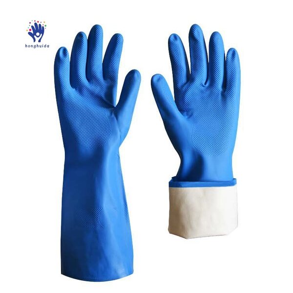Industrial Nitrile Gloves Manufacturer - Acid Alkali Resistant Puncture Resistant Safety Protection Anti-slip Waterproof