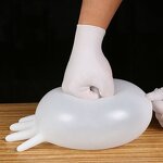 Disposable Latex Gloves Manufacturer - Low Priced Powder-Free High Elasticity Natural for Gardening Food Protection