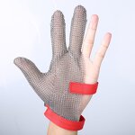 Anti-cutting Gloves Manufacturer - Stainless Steel Wire Level 5 Protection for Food Processing Fish-Killing
