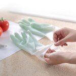 Dishwashing Gloves Manufacturer - Morandi Gradient Colour Household Kitchen Short Waterproof Non-slip