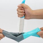 Industrial Nitrile Gloves Manufacturer - Extended Frosted Medium Anti-slip Superior Chemical Oil Acid Resistance