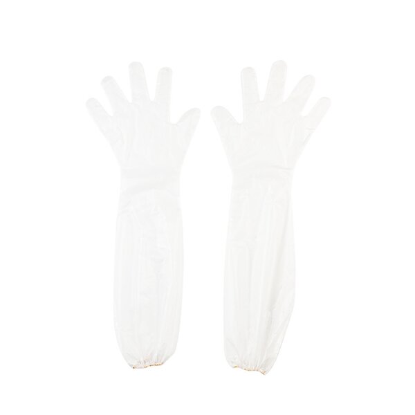 Disposable Gloves Manufacturer - CPE Lengthened Medium Thickness Food Grade Waterproof Oil-proof Arm Non-slip Cleaning